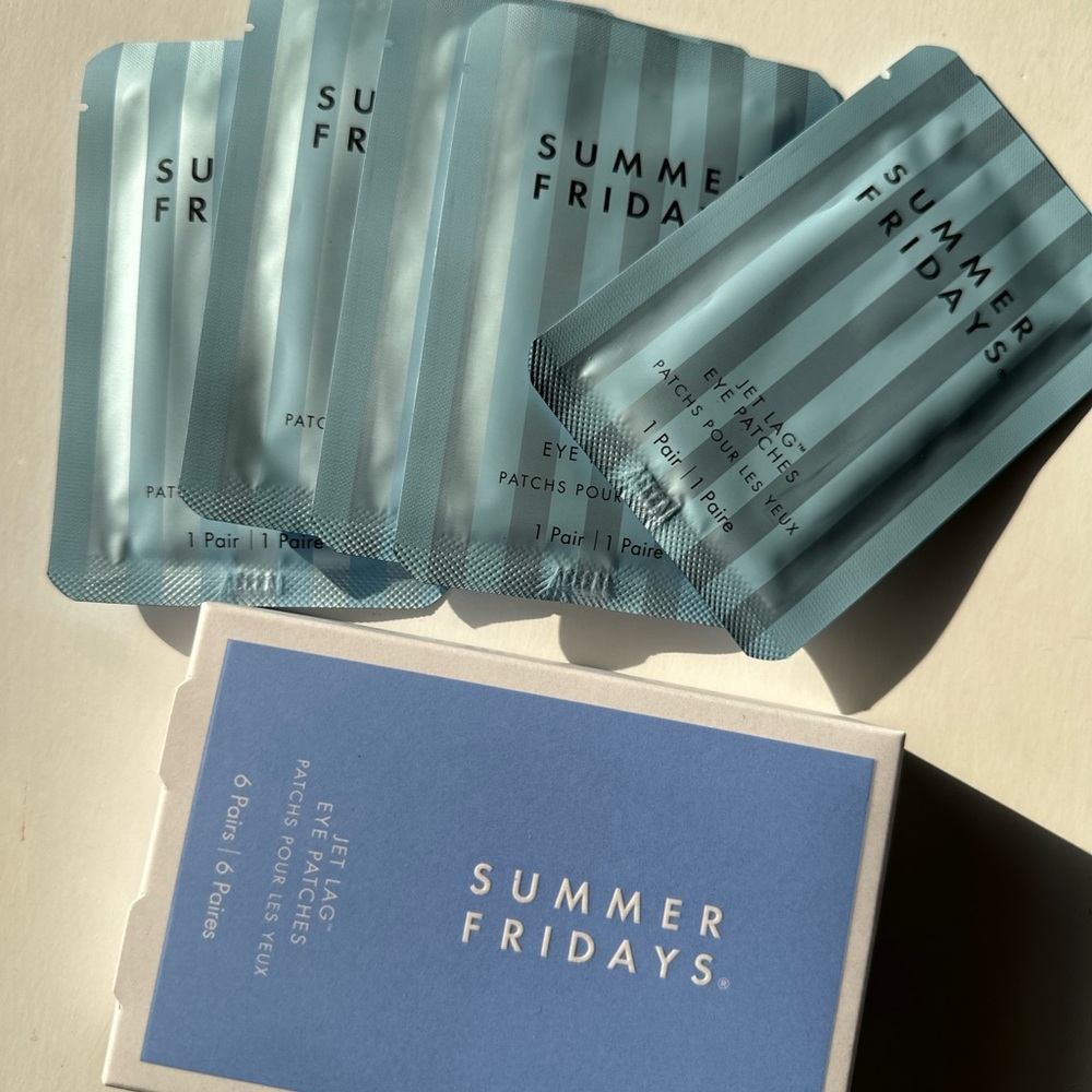 Summer Fridays Jet Lag Eye Patches